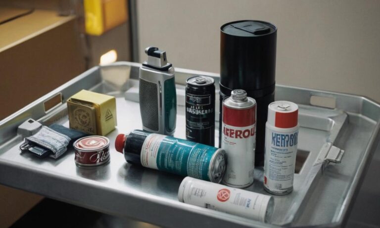 Can You Take Aerosol on a Plane?