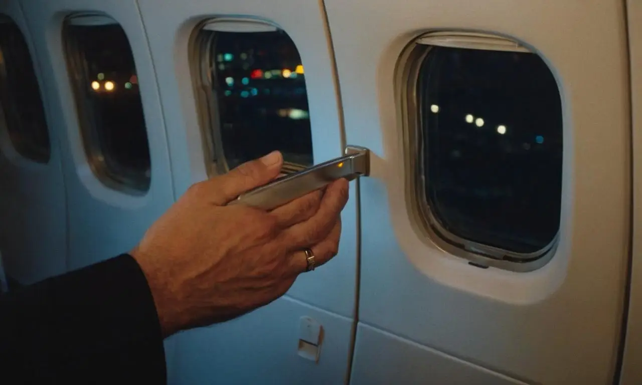 Passenger Opens Door on Plane